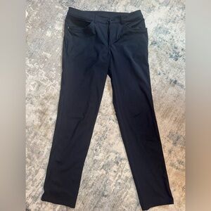 lululemon Navy ABC pants (first generation) 32x34